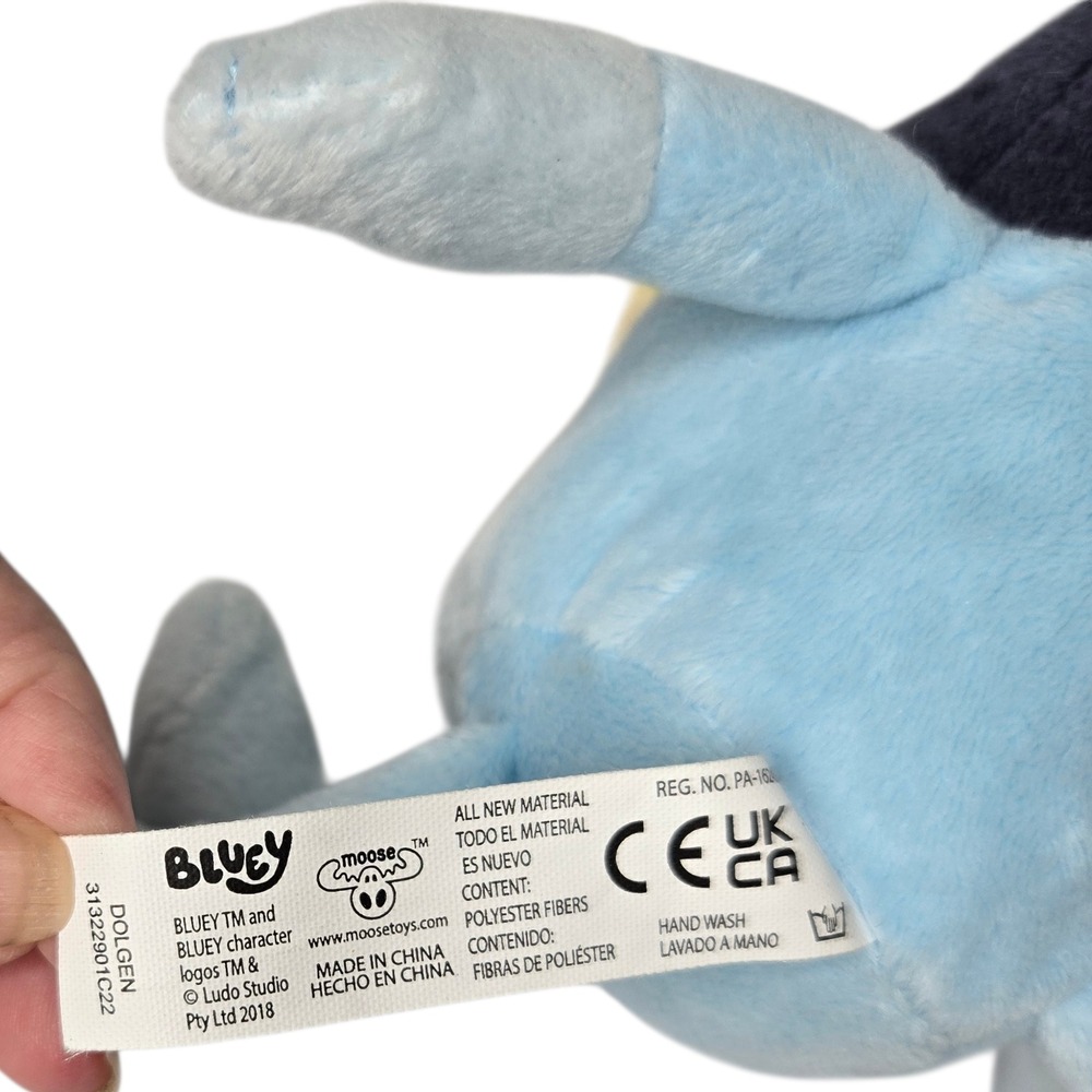 Moose Toys Bluey Plush 6" Cartoon Australian Cattle Dog Kids TV Show Disney+ - Picture 6 of 6